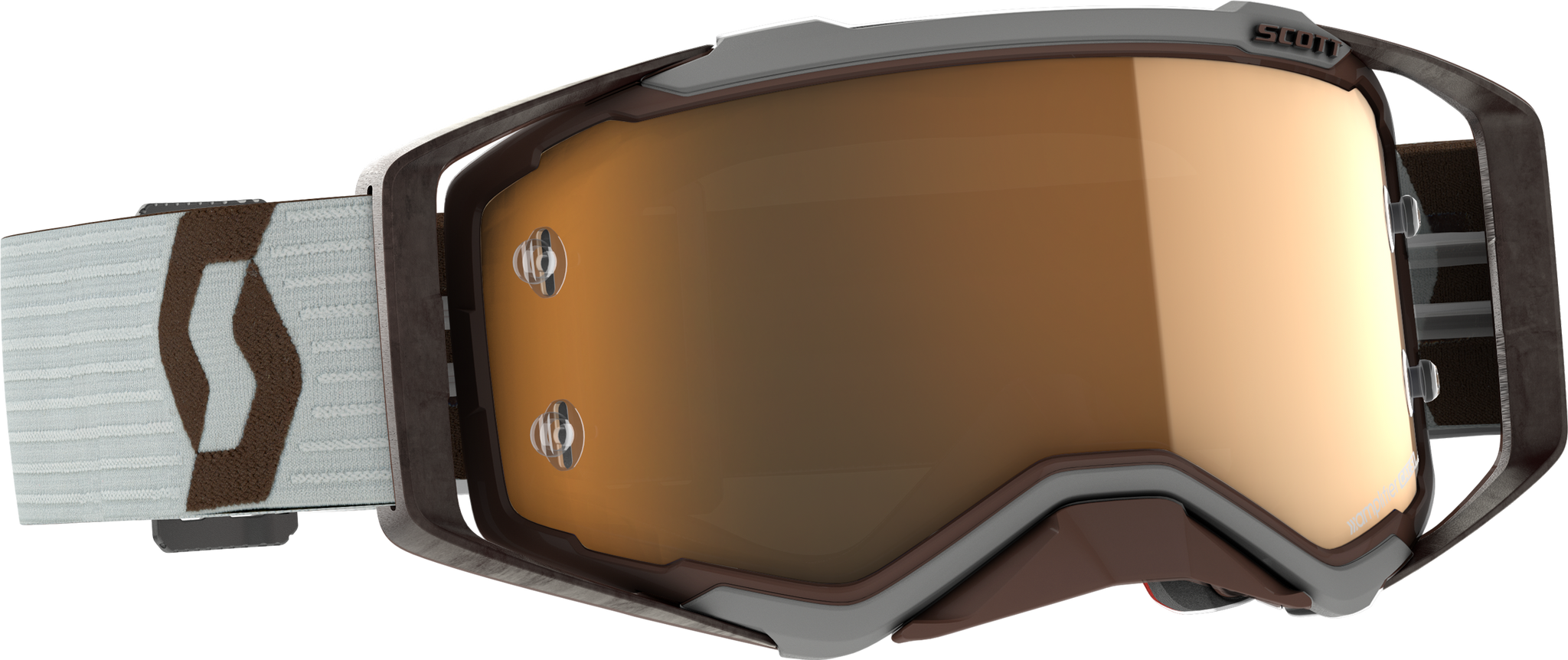 Prospect Amplifier Goggle Grey/Brown Gold Chrome Works