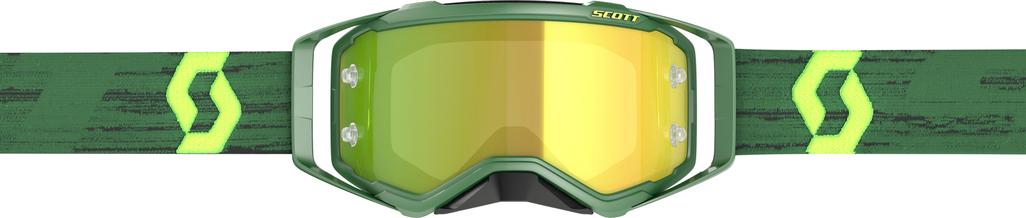 Prospect Goggle Green/ Yellow W/Yellow Chrome Works