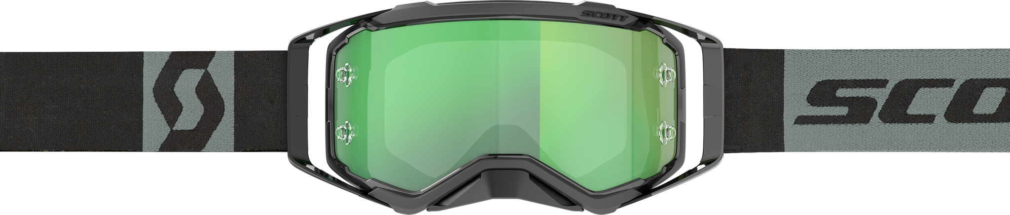 Prospect Goggle Black/Grey Green Chrome Works