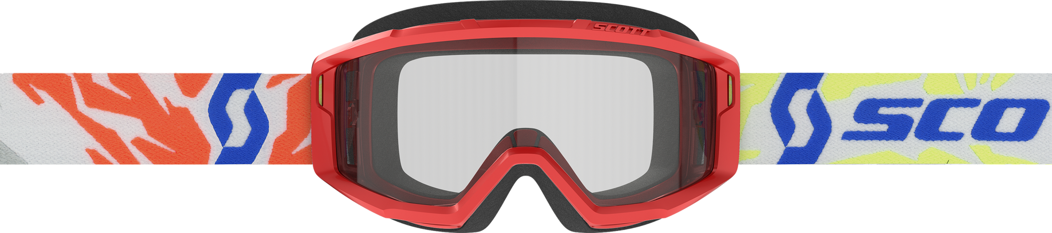 Primal Youth Goggle Red Clear